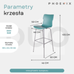 Phoenix DUO Barová židle Ruby - Image 3