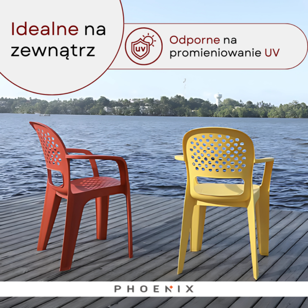 Phoenix Olivia Krzesło ogrodowe Bronze - obrazek 4