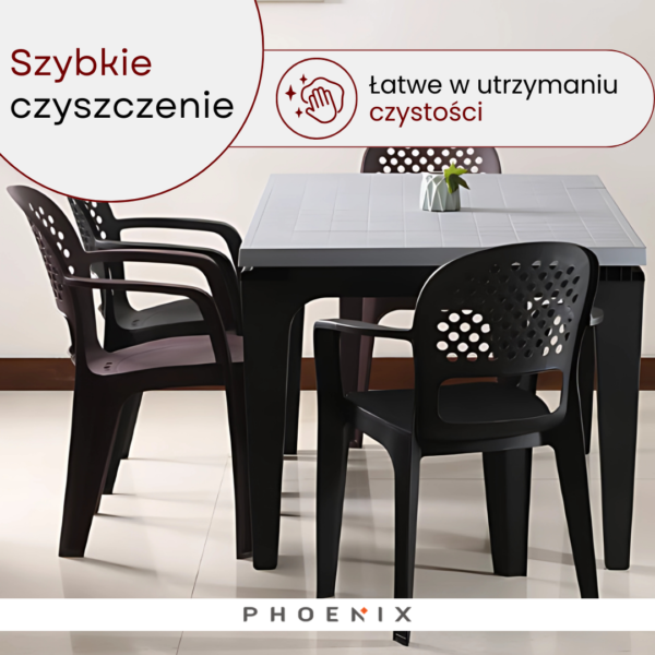 Phoenix Olivia Krzesło ogrodowe Bronze - obrazek 8