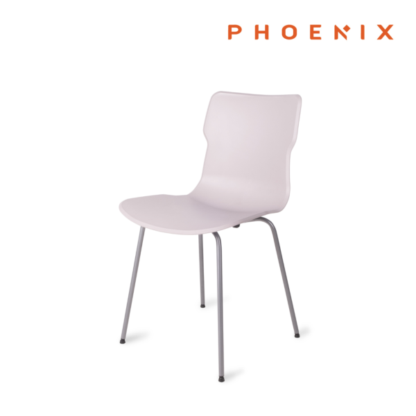 Phoenix DUO Tube Chair for Living Room, Dining Room Stone