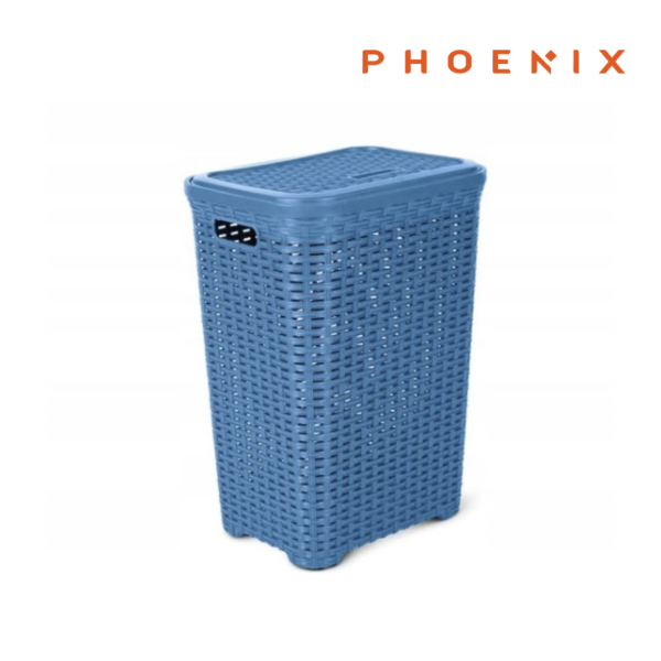 Phoenix Rattan Wäschekorb 60L Ocean