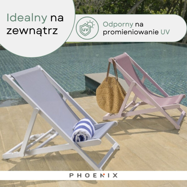 Phoenix Nap Leżak ogrodowy Flamingo - obrazek 4