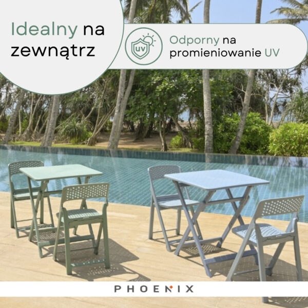 Phoenix Flip Stolik składany Grape - obrazek 4