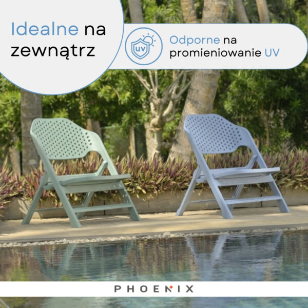 Křeslo Phoenix Cala, skládací lehátko Miami - Image 4