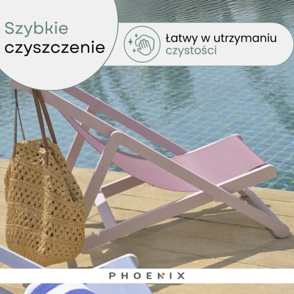 Phoenix Nap Leżak ogrodowy Flamingo - obrazek 7