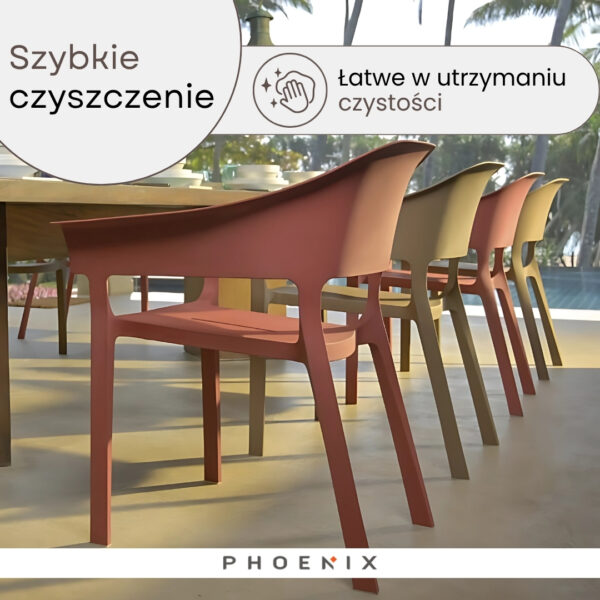 Phoenix Kyo Krzesło tarasowe, do ogrodu Peppermint - obrazek 8